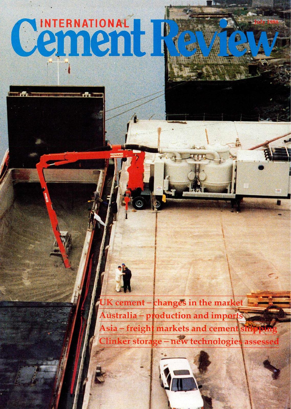 Cover of International Cement Review - July 1988
