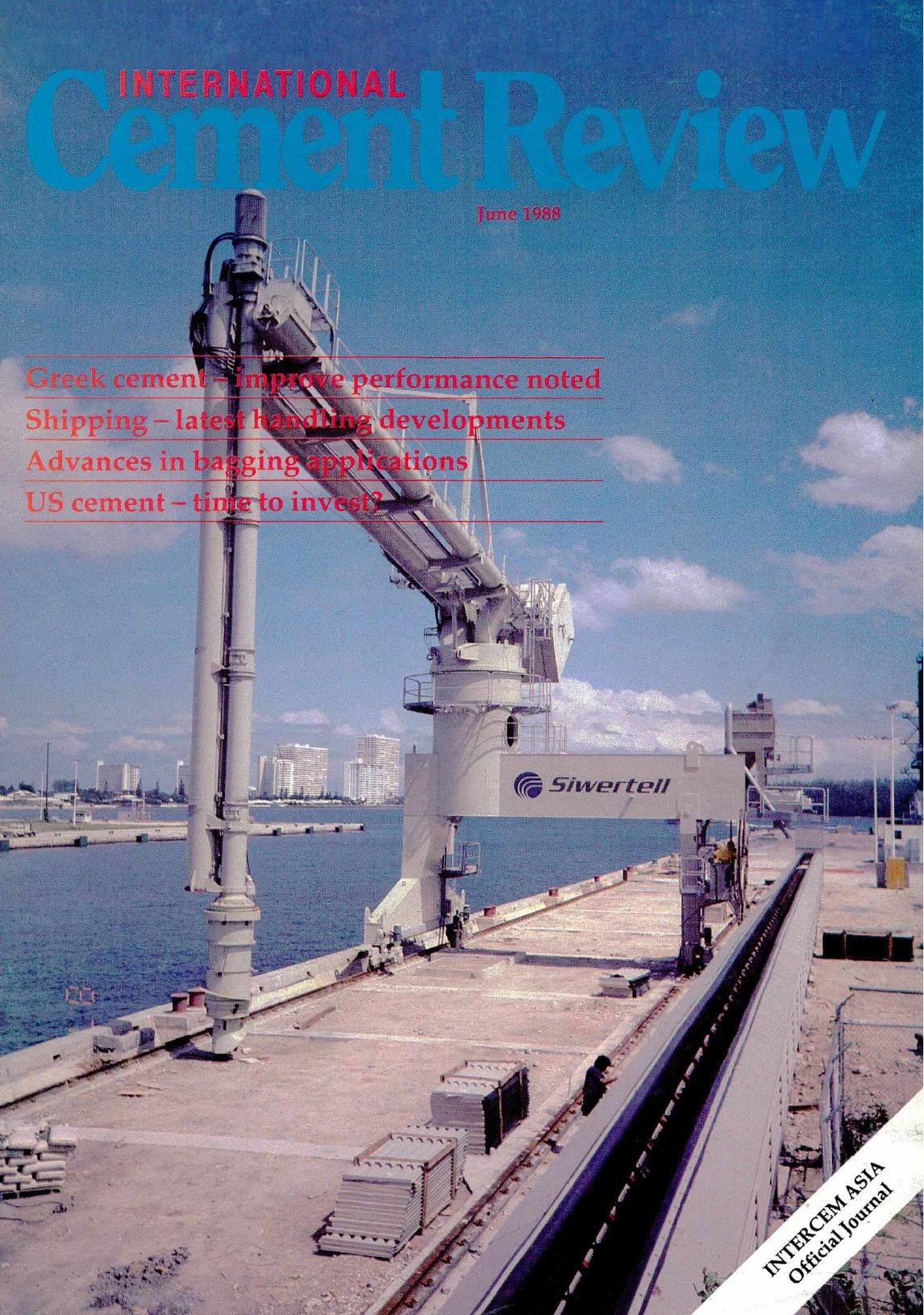 Cover of International Cement Review - June 1988