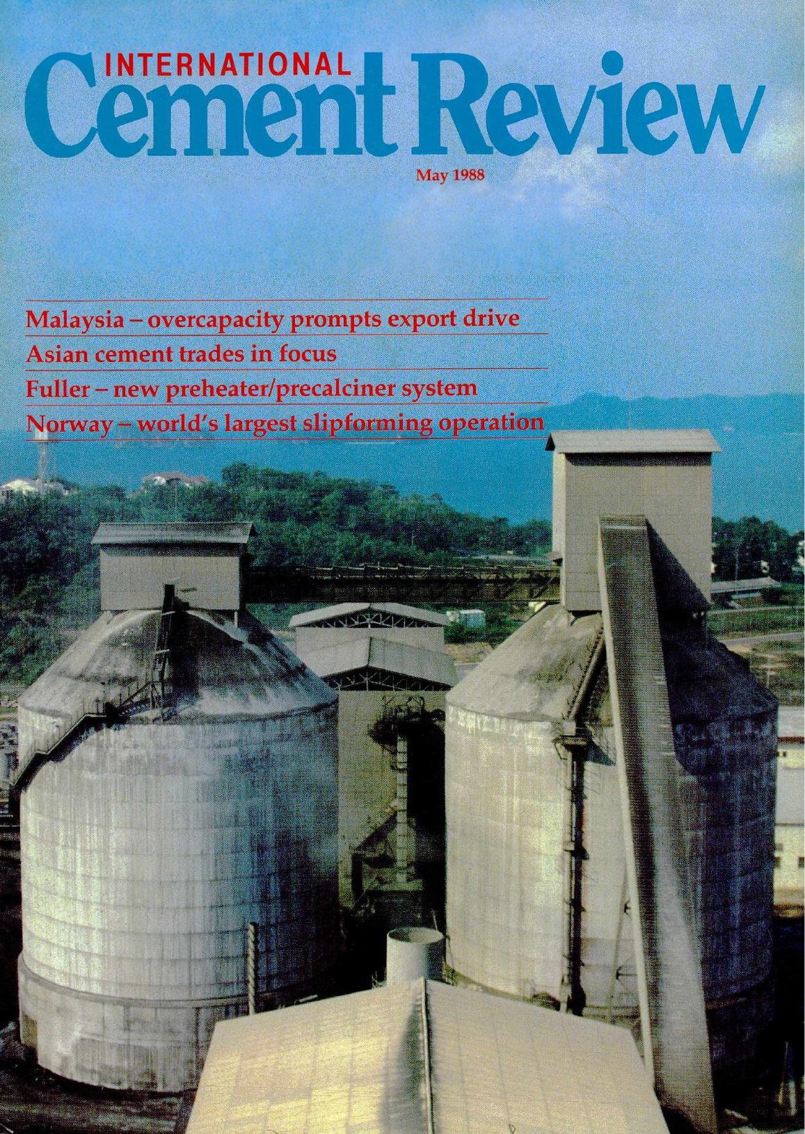 Cover of International Cement Review - May 1988