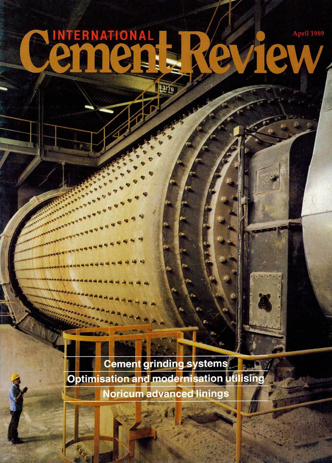 Cover of International Cement Review - April 1989