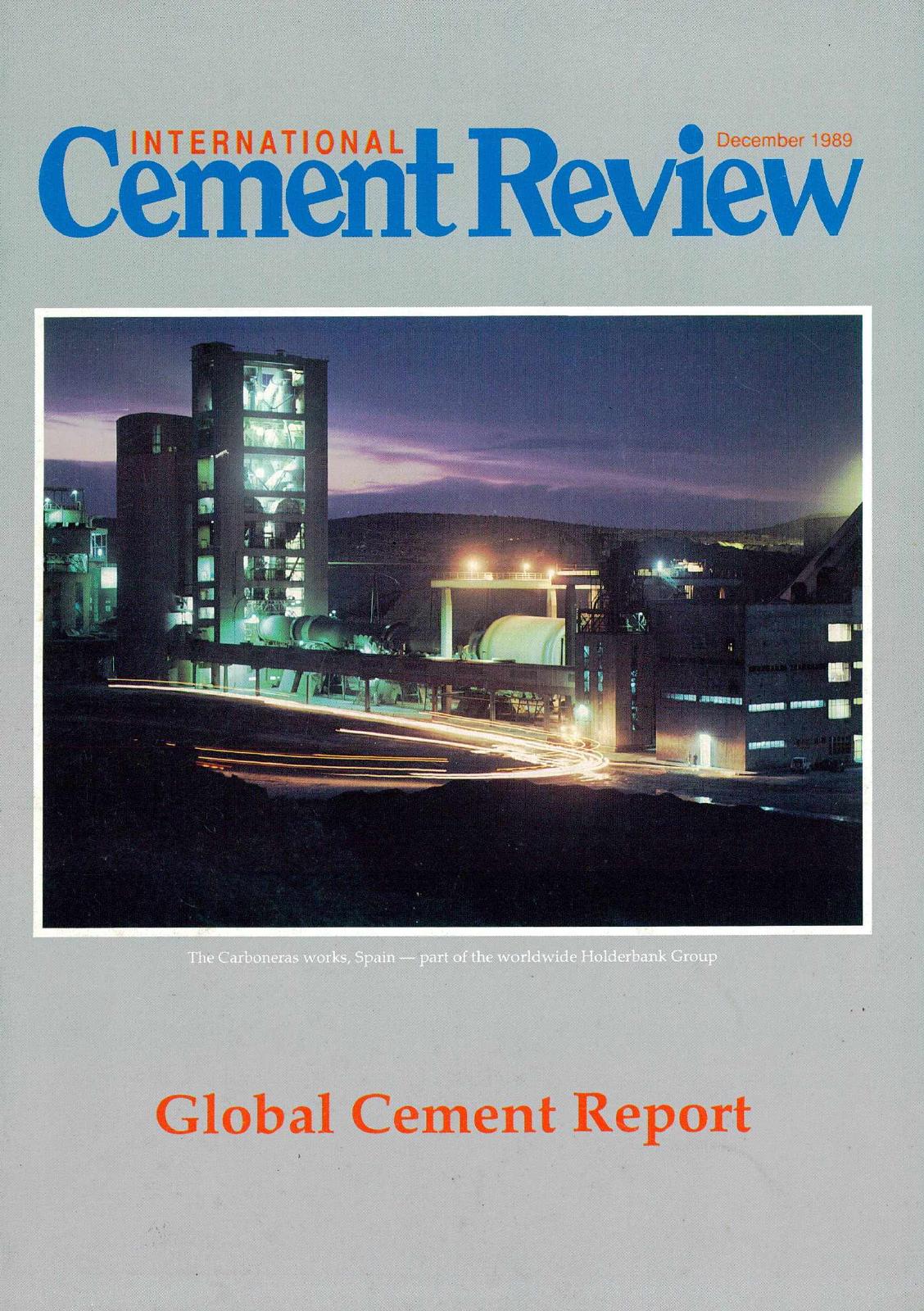 Cover of International Cement Review - December 1989