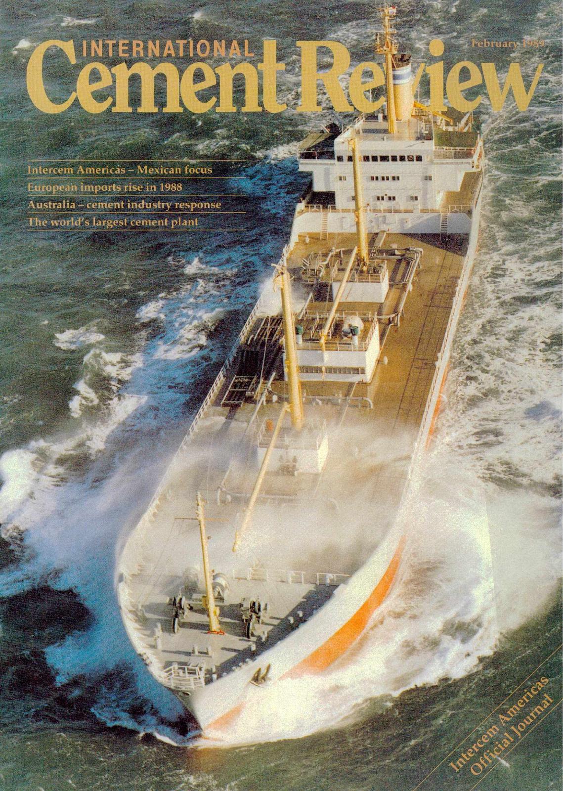 Cover of International Cement Review - February 1989