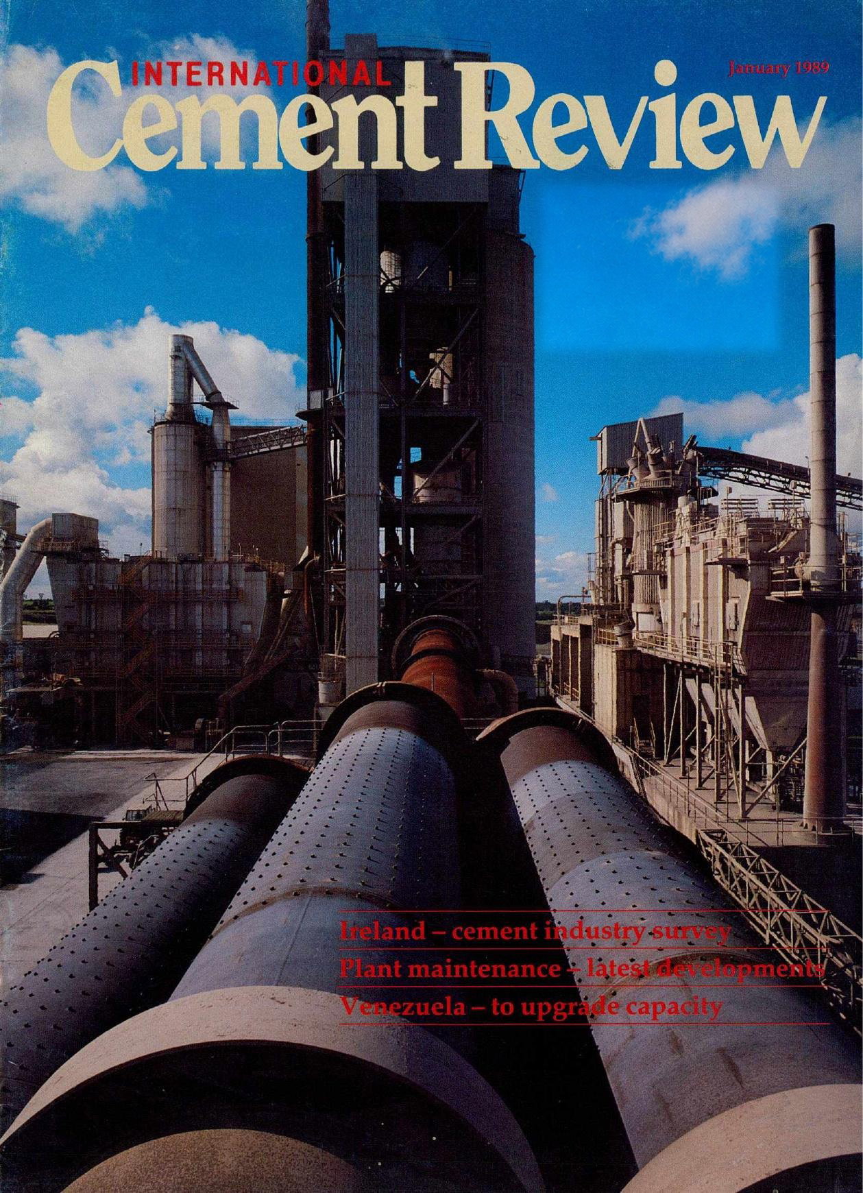 Cover of International Cement Review - January 1989