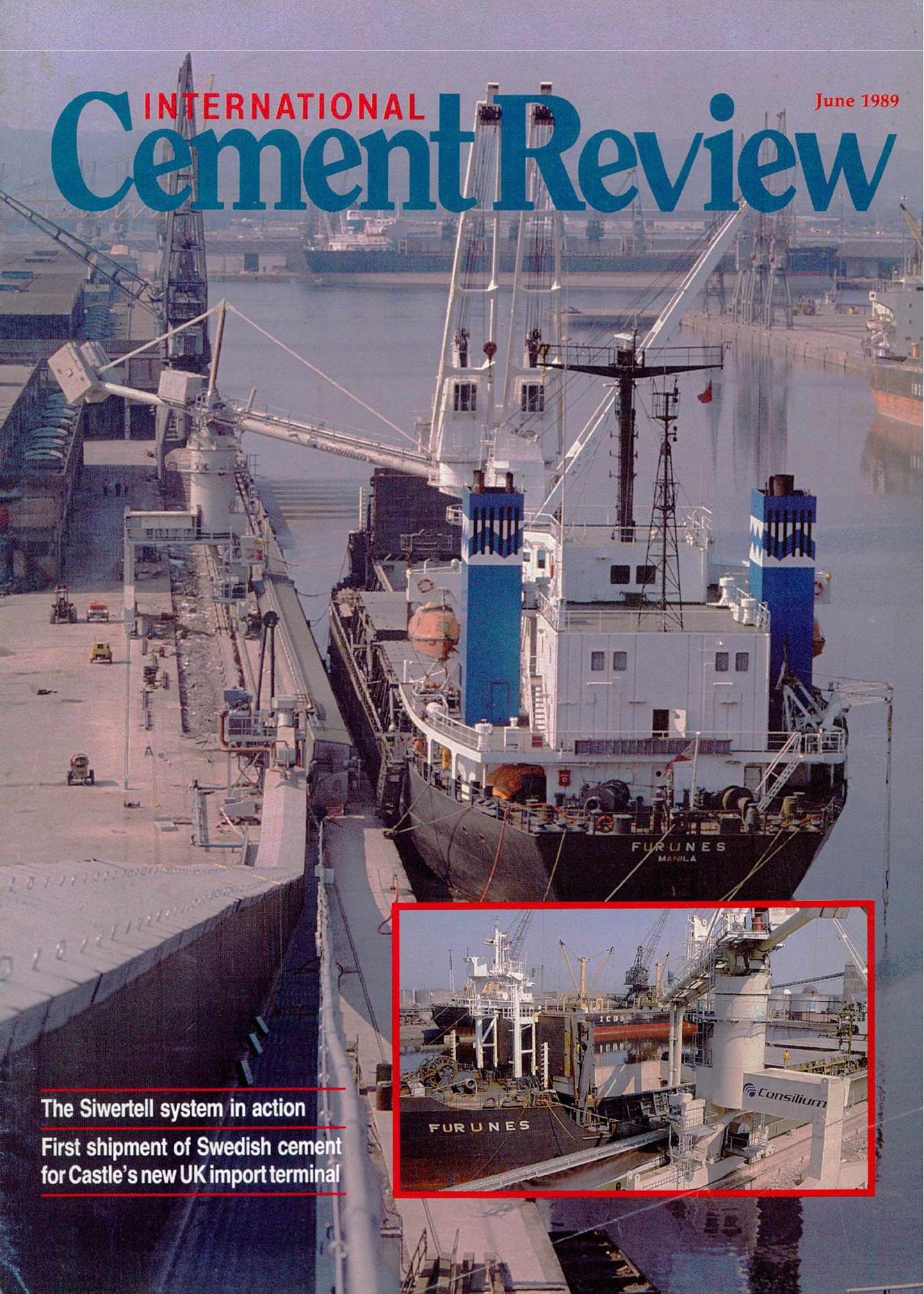 Cover of International Cement Review - June 1989