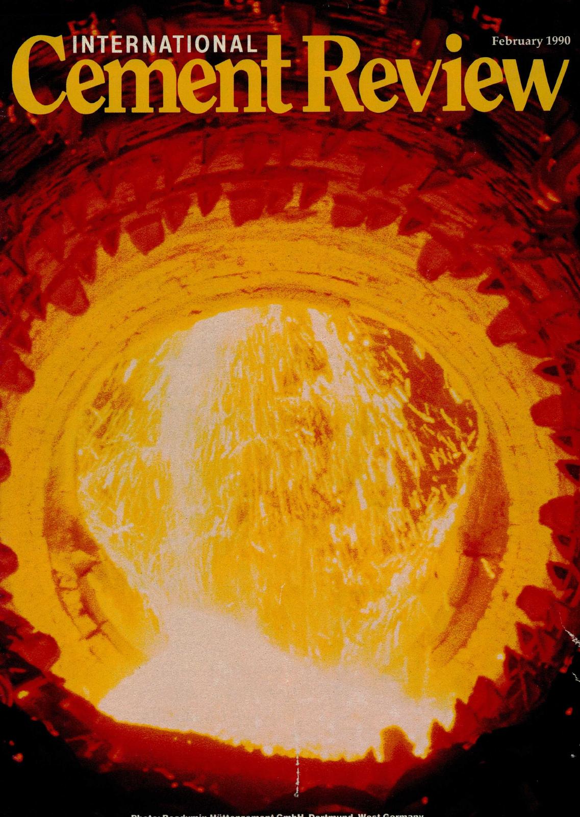 Cover of International Cement Review - February 1990