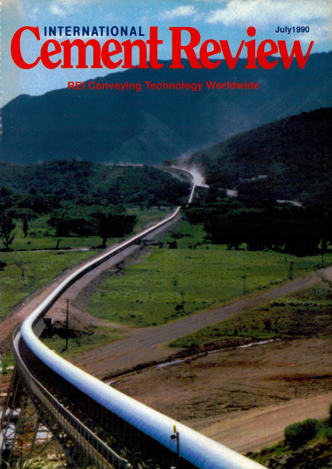 Cover of International Cement Review - July 1990