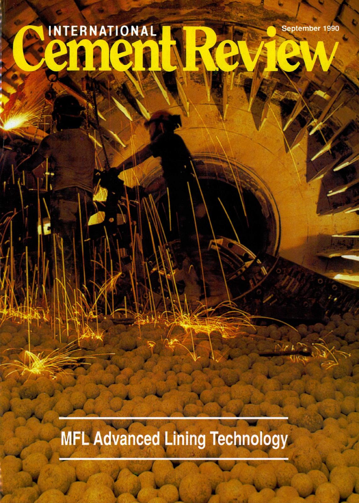Cover of International Cement Review - September 1990