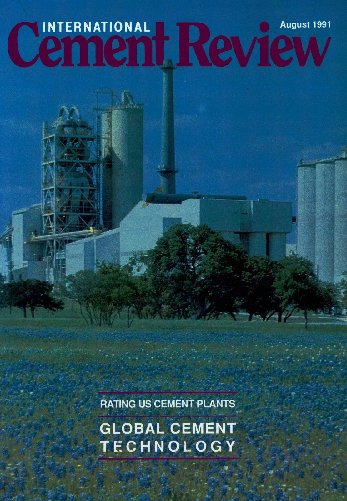 Cover of International Cement Review - August 1991