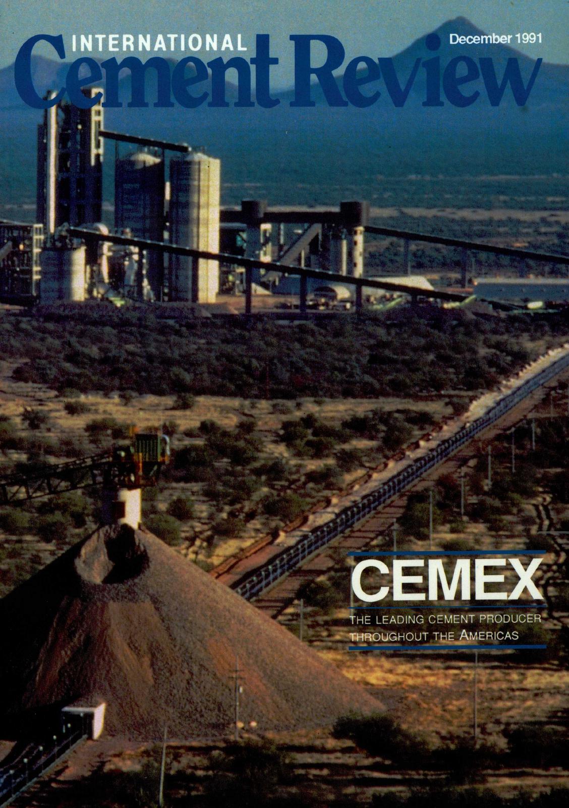 Cover of International Cement Review - December 1991