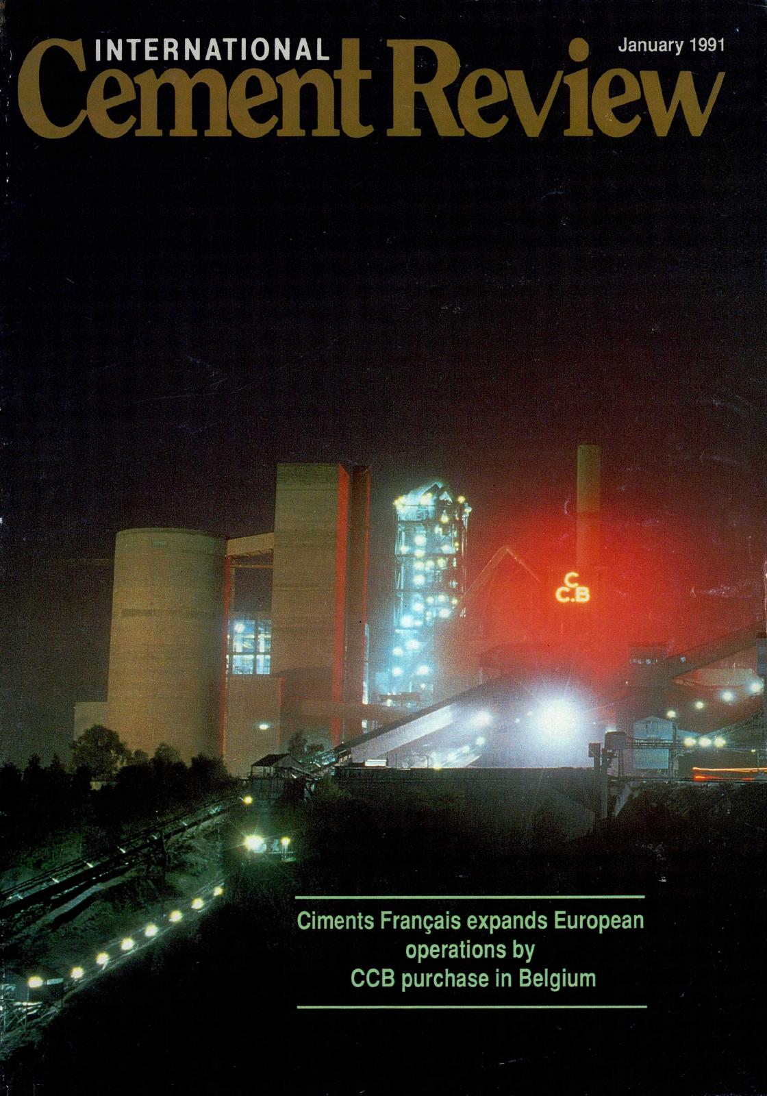 Cover of International Cement Review - January 1991