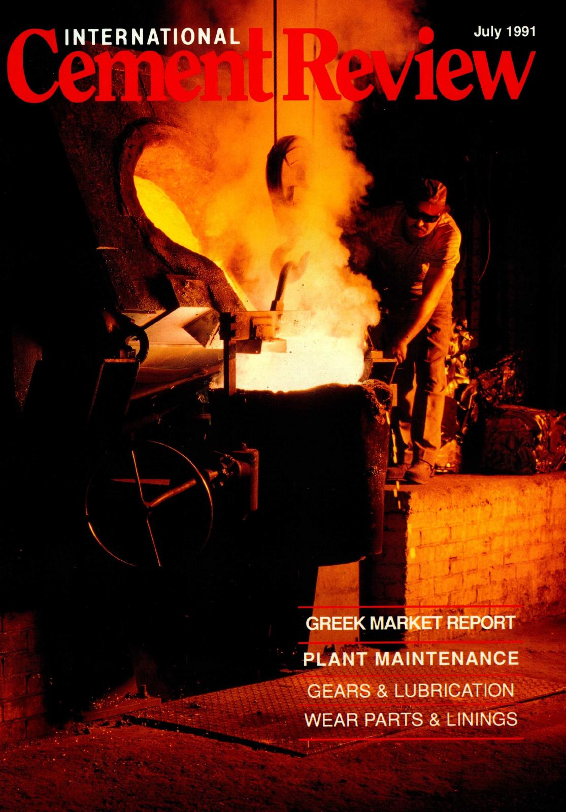 Cover of International Cement Review - July 1991