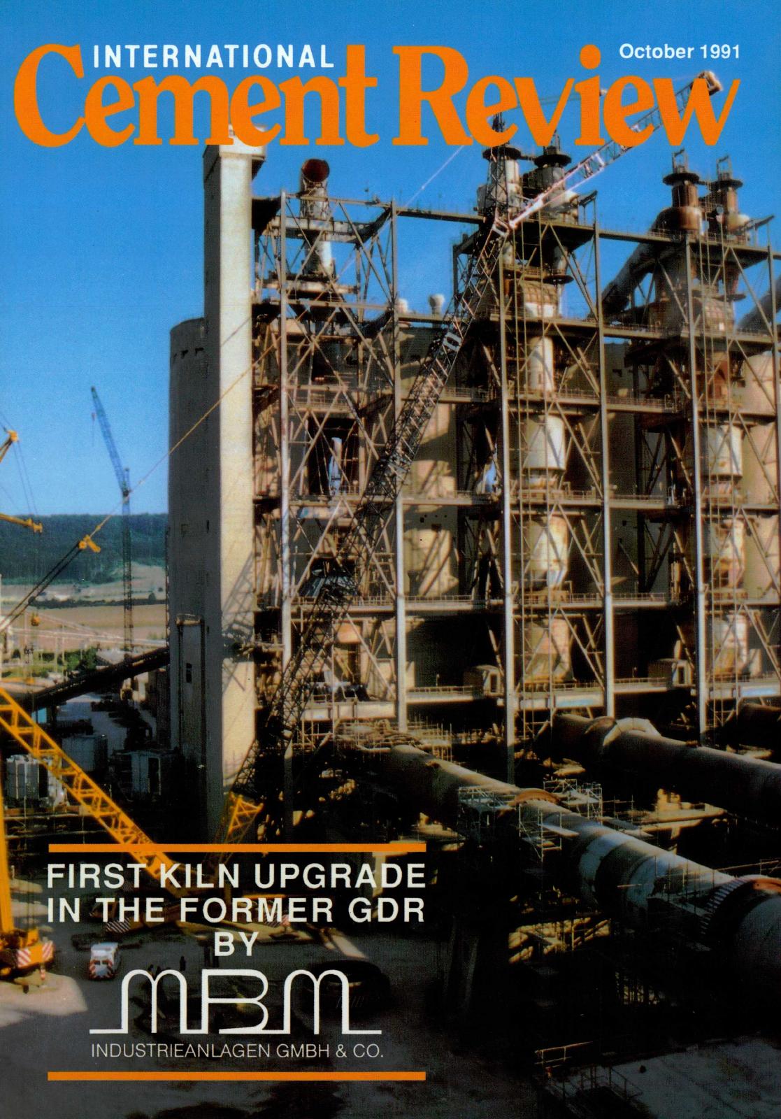 Cover of International Cement Review - October 1991