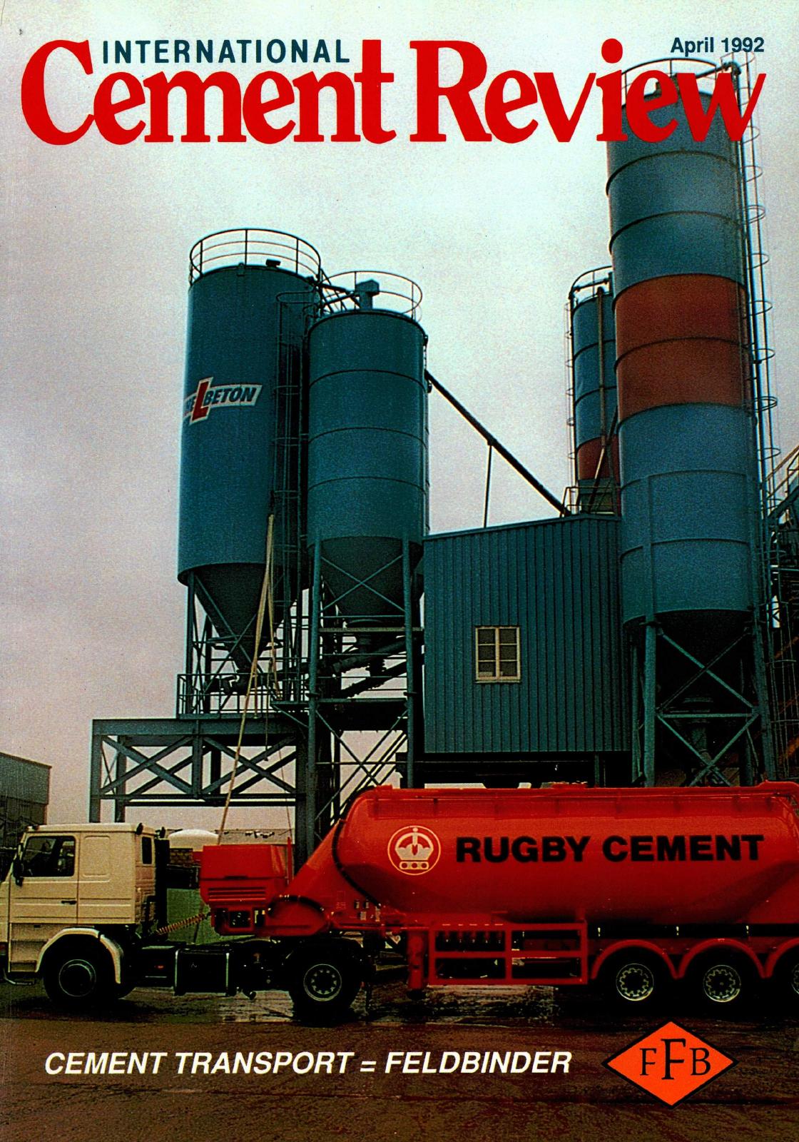 Cover of International Cement Review - April 1992