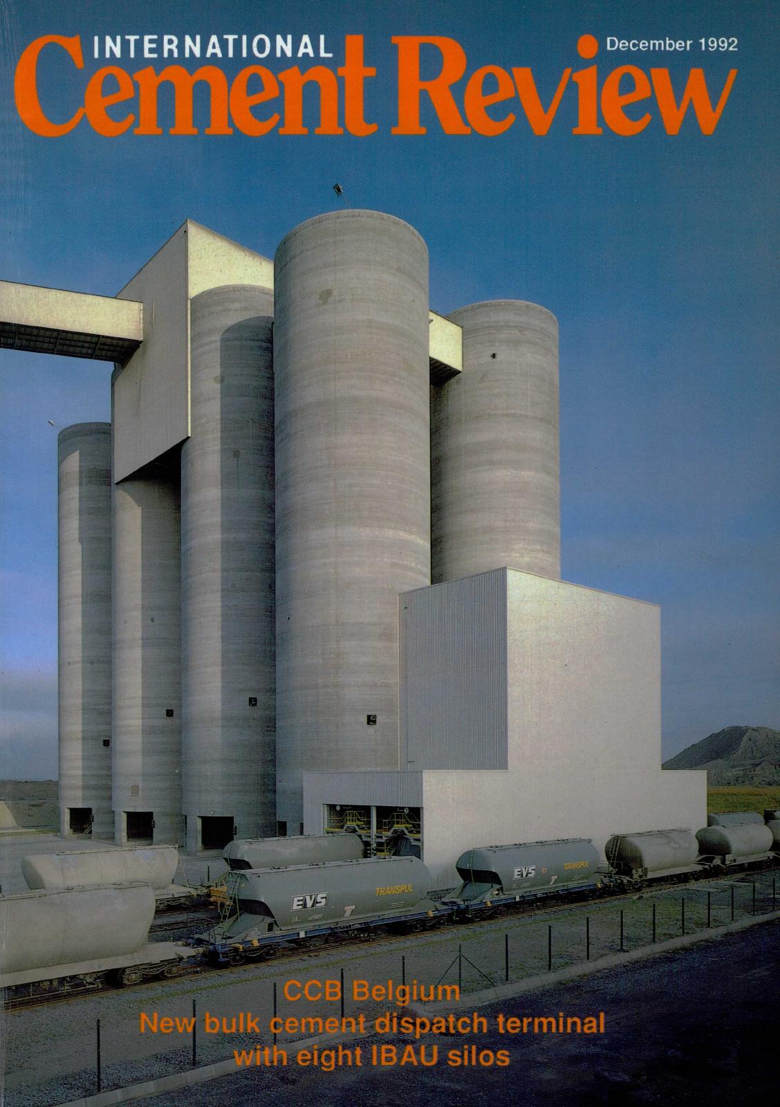 Cover of International Cement Review - December 1992
