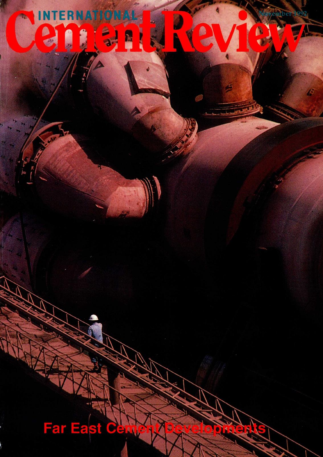 Cover of International Cement Review - November 1992