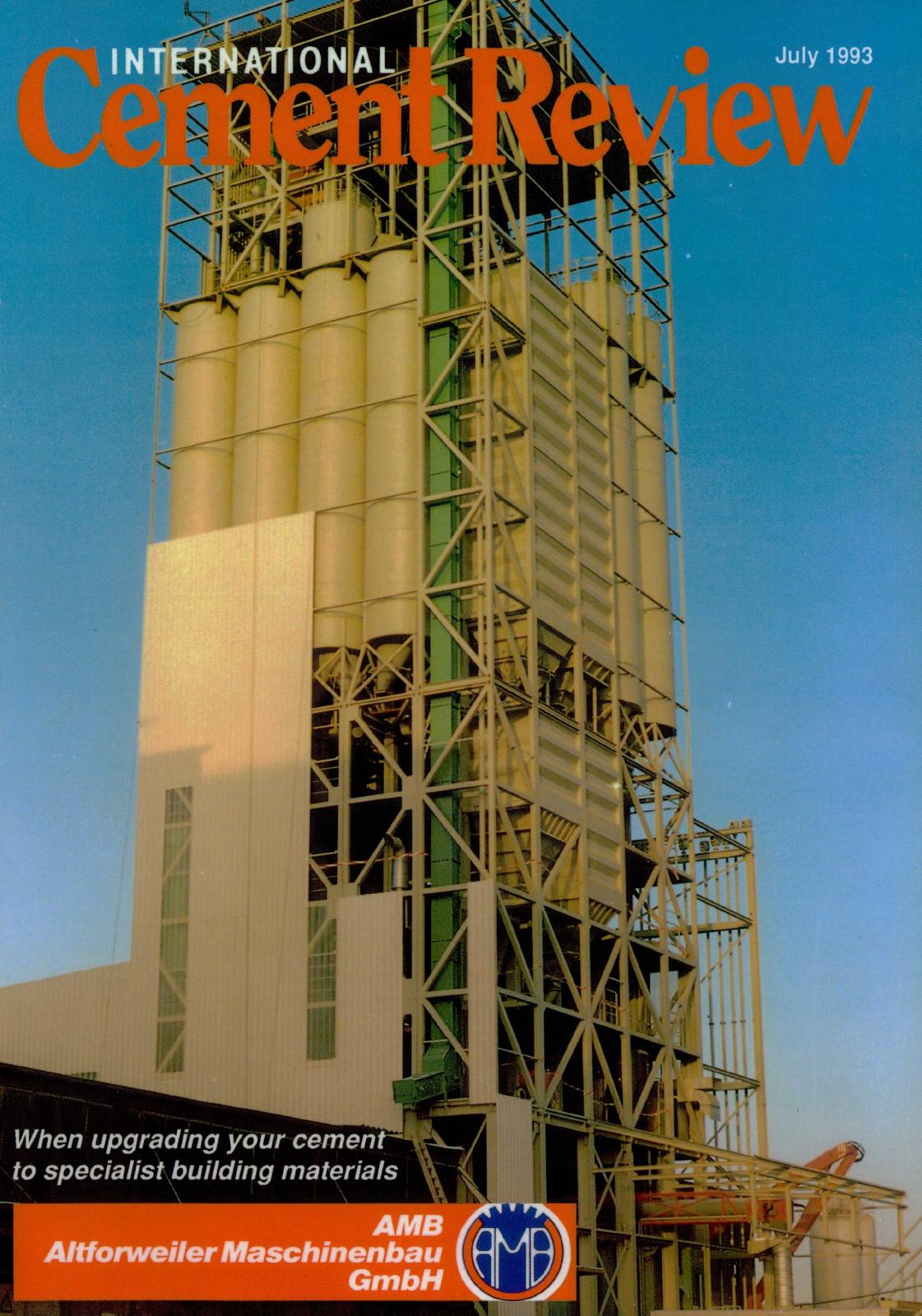 Cover of International Cement Review - July 1993