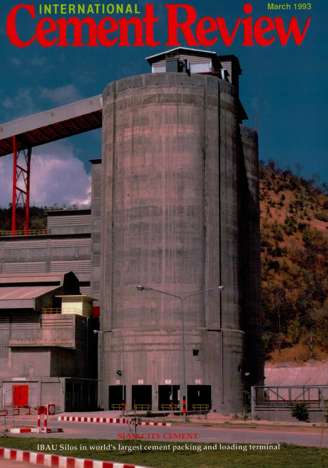 Cover of International Cement Review - March 1993