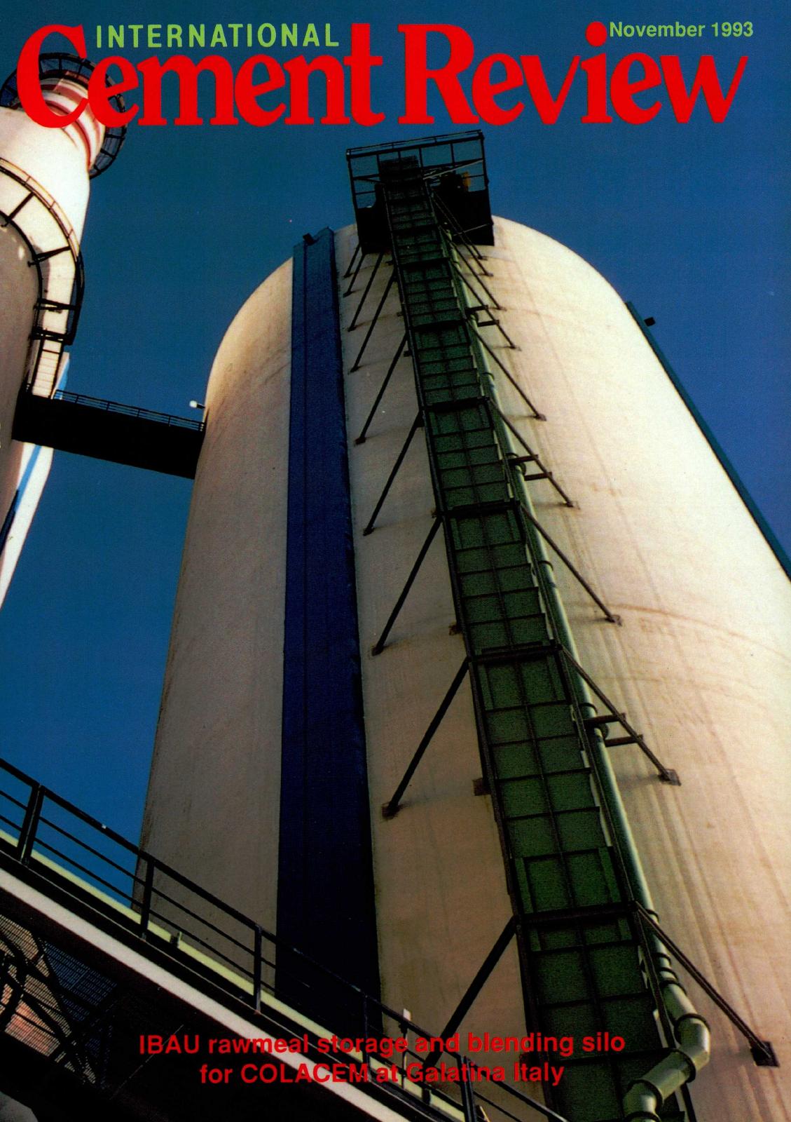 Cover of International Cement Review - November 1993