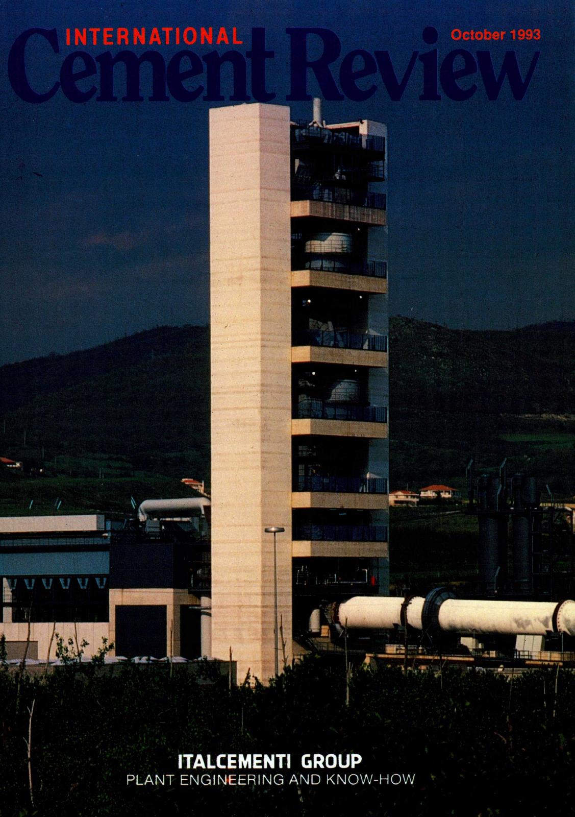 Cover of International Cement Review - October 1993
