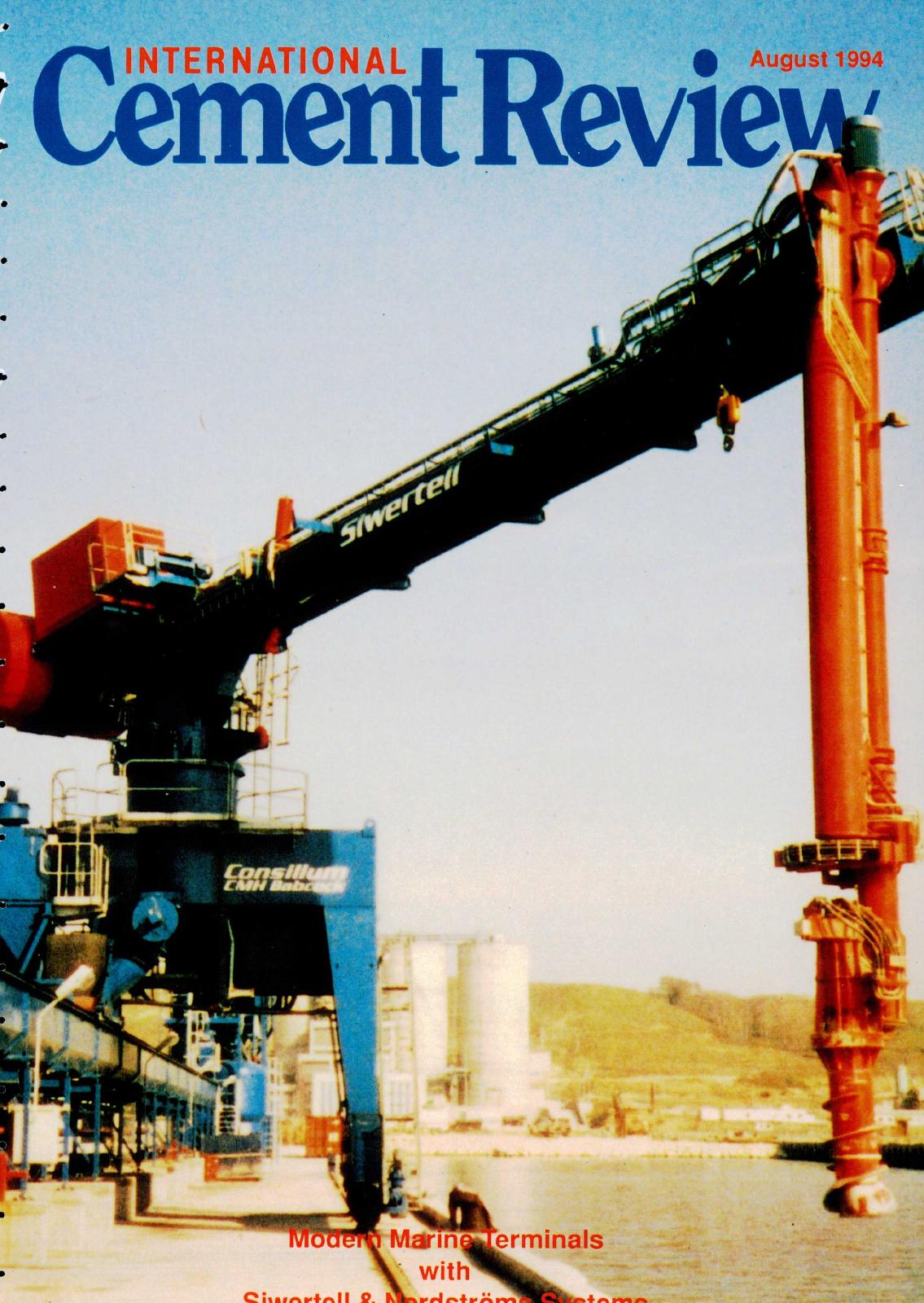 Cover of International Cement Review - August 1994