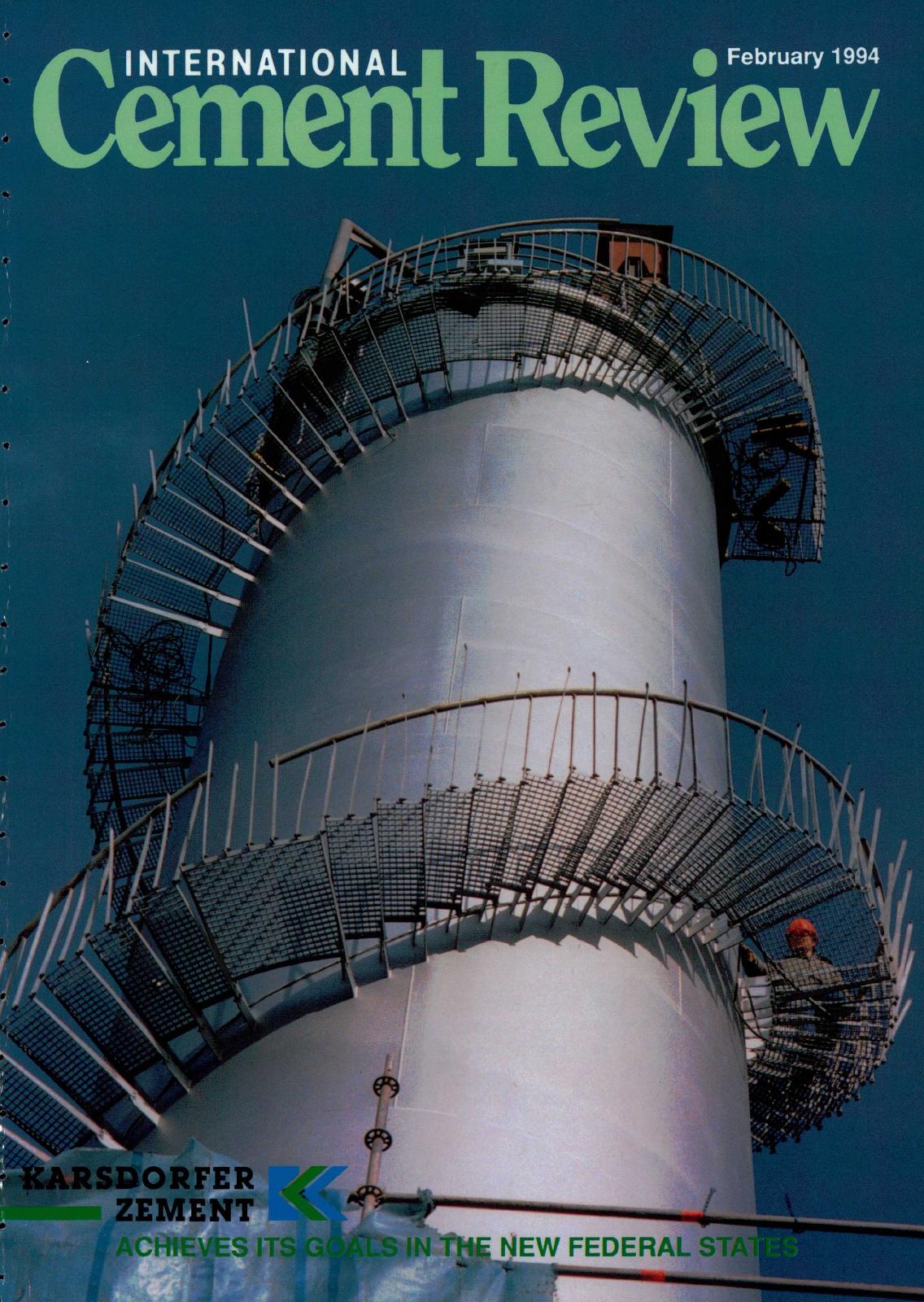 Cover of International Cement Review - February 1994