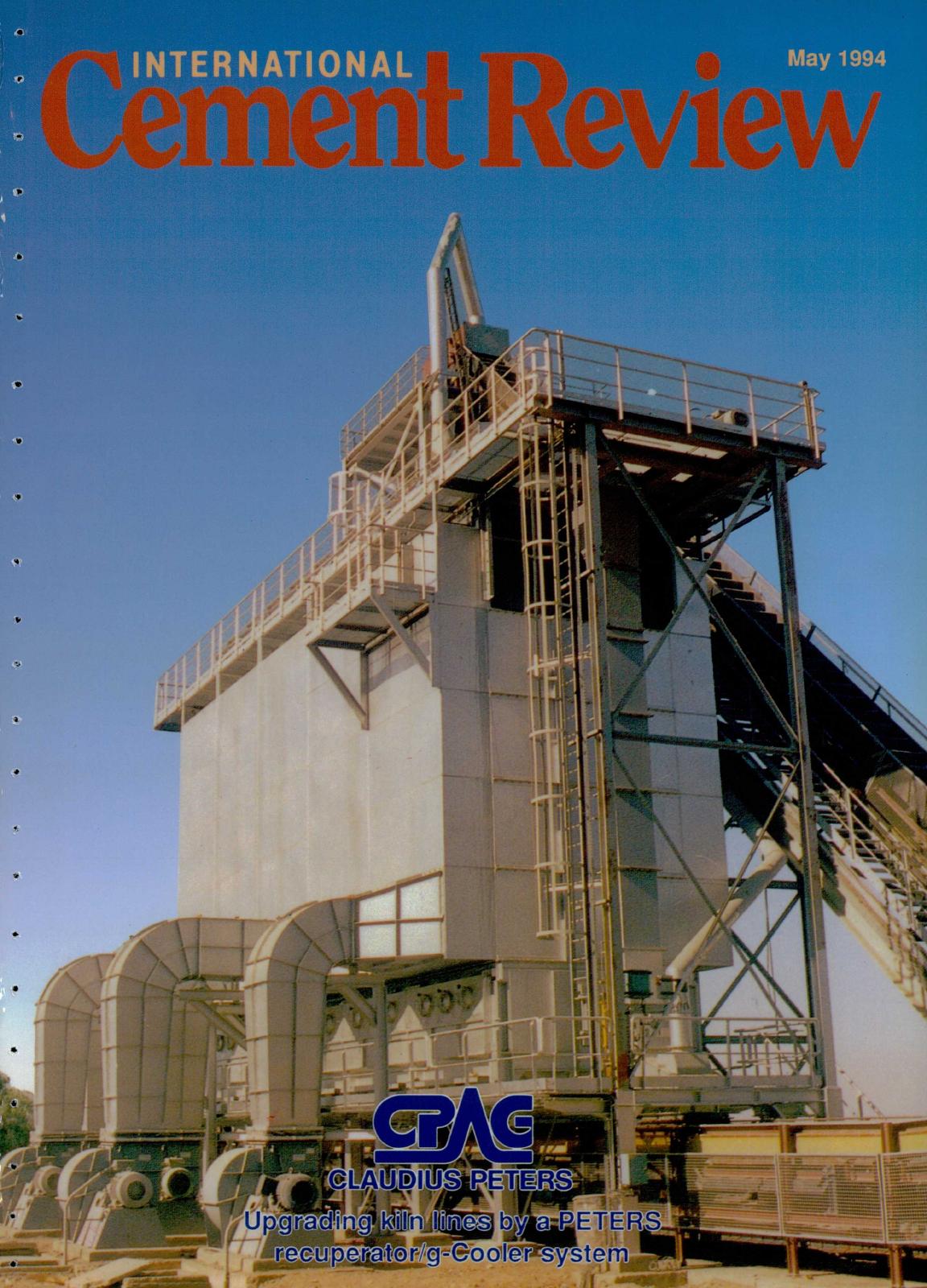 Cover of International Cement Review - May 1994
