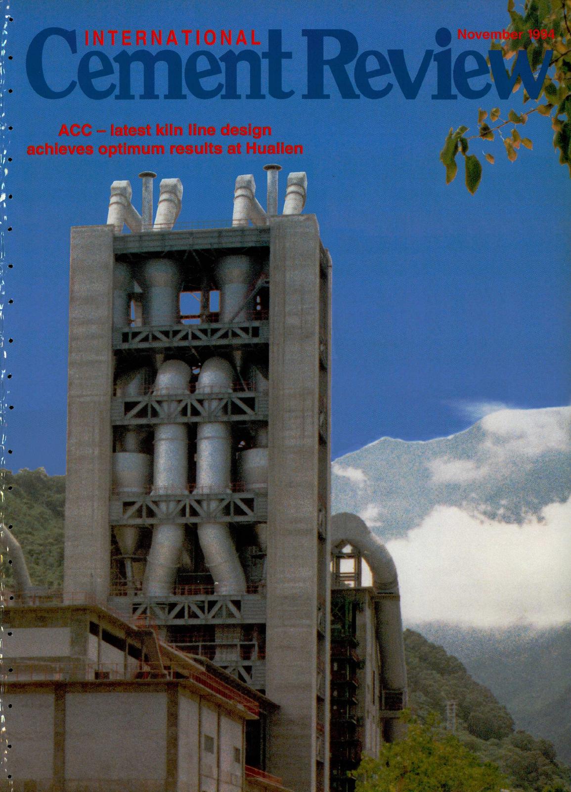 Cover of International Cement Review - November 1994