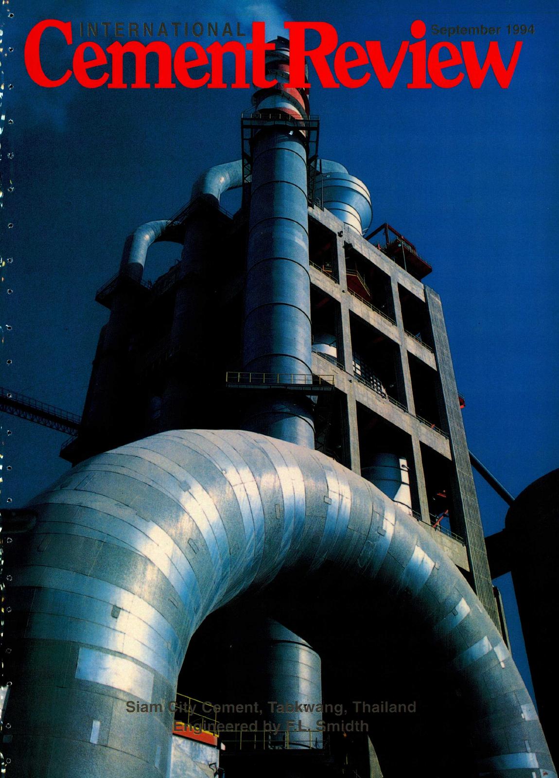 Cover of International Cement Review - September 1994