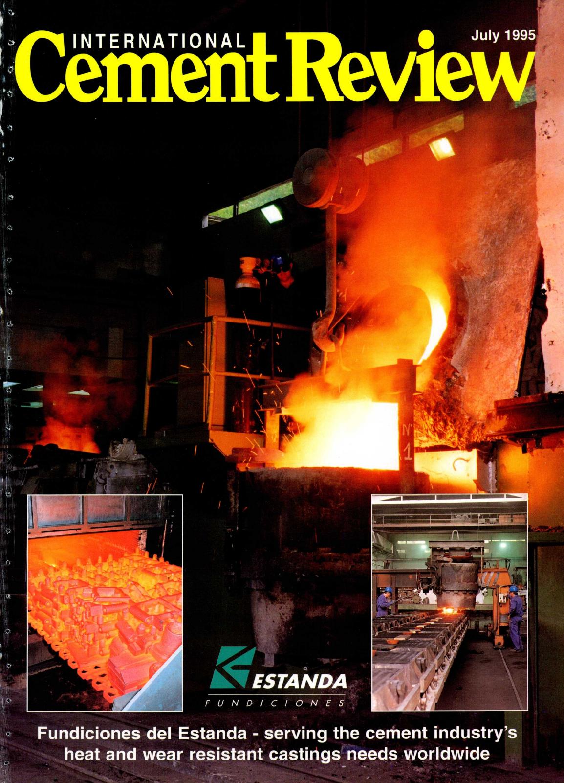 Cover of International Cement Review - July 1995