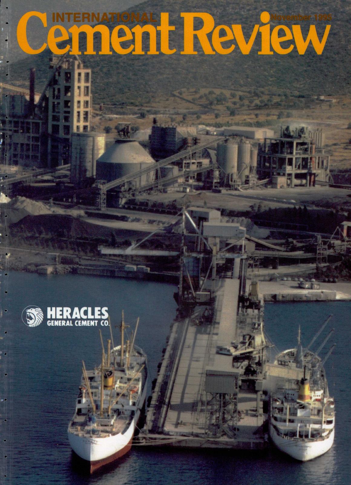 Cover of International Cement Review - November 1995