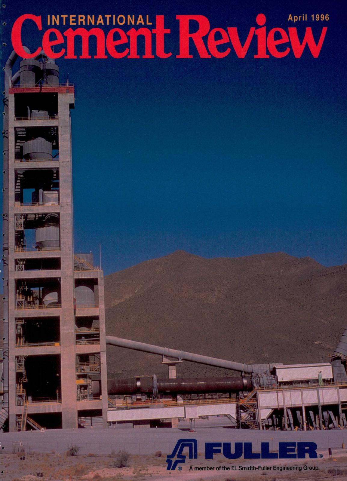 Cover of International Cement Review - April 1996