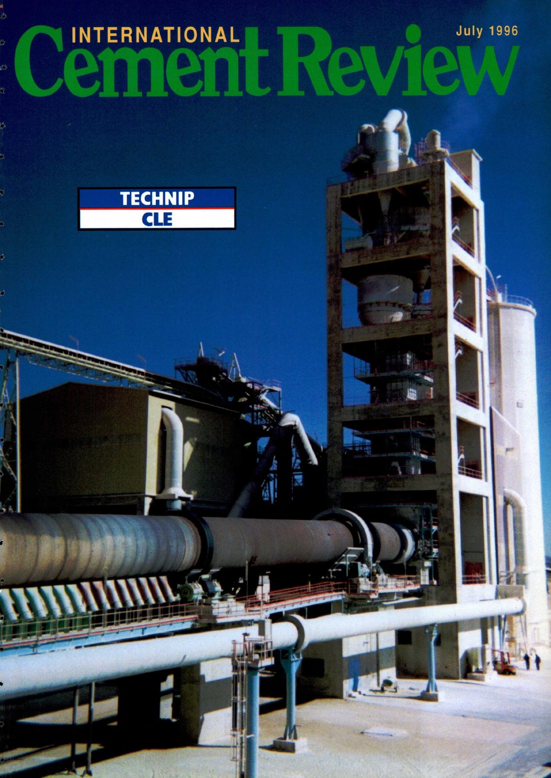 Cover of International Cement Review - July 1996