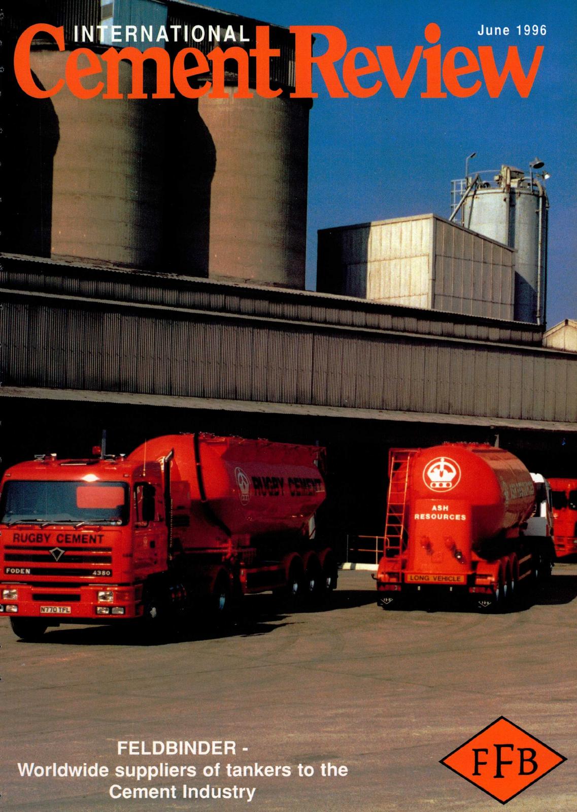 Cover of International Cement Review - June 1996