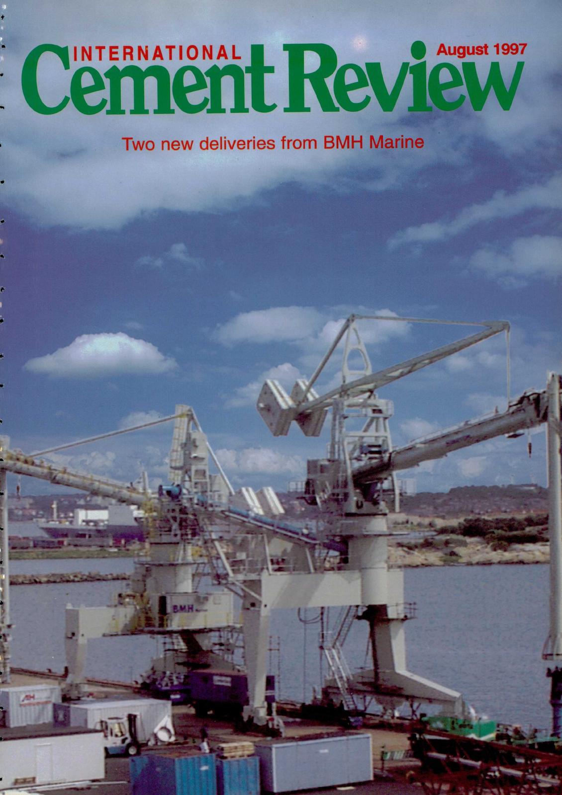 Cover of International Cement Review - August 1997