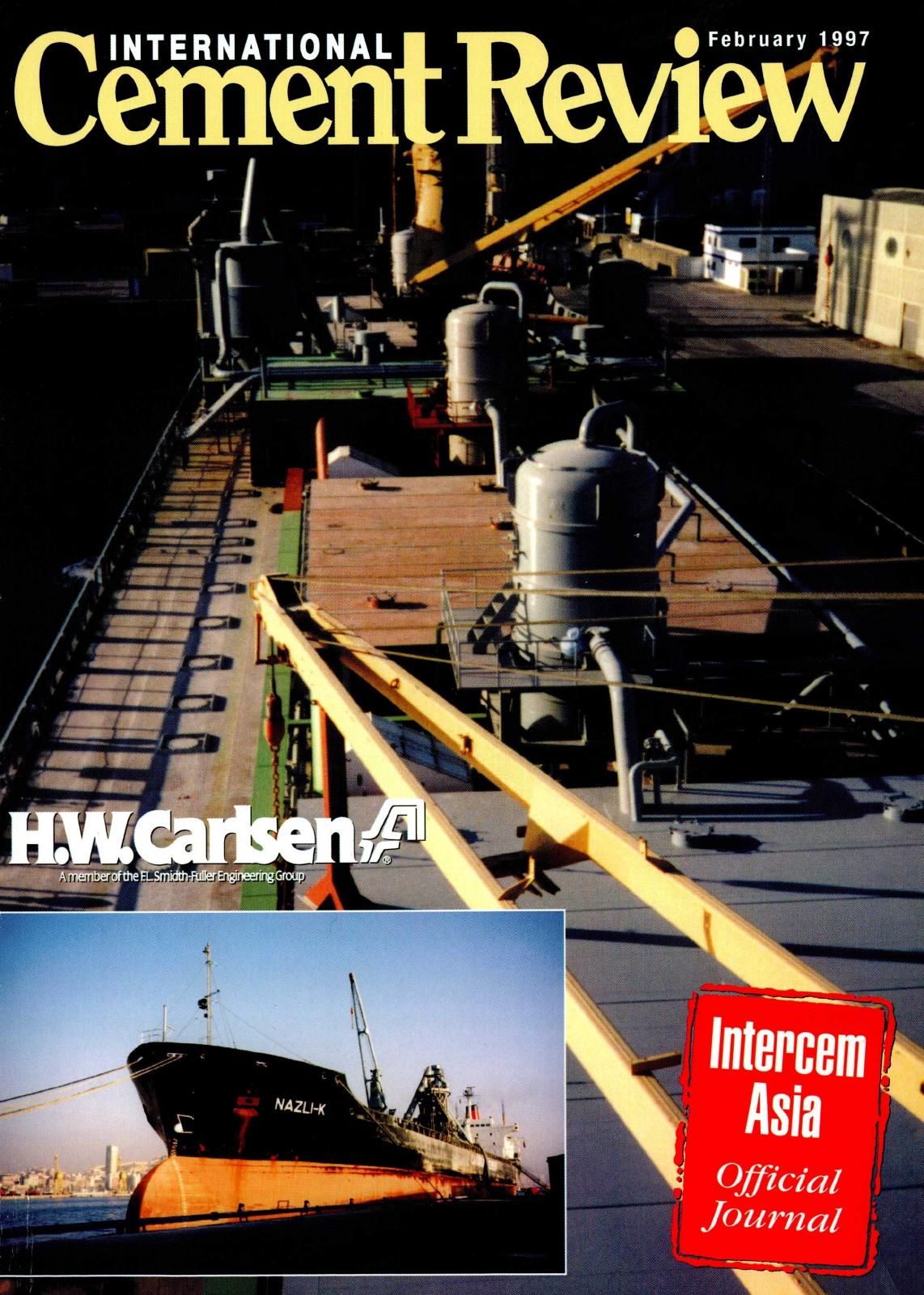 Cover of International Cement Review - February 1997