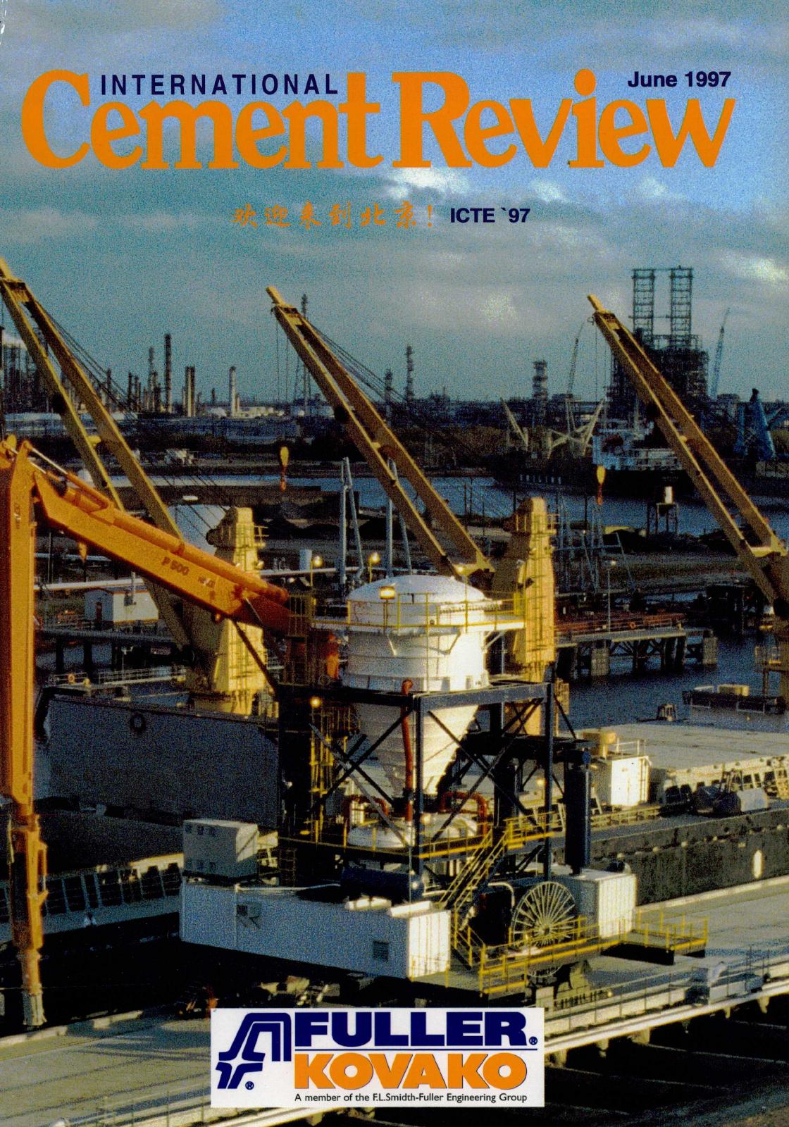 Cover of International Cement Review - June 1997