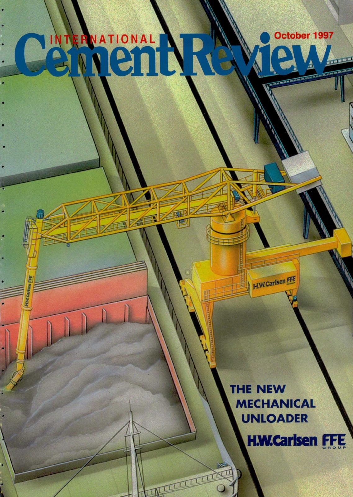 Cover of International Cement Review - October 1997