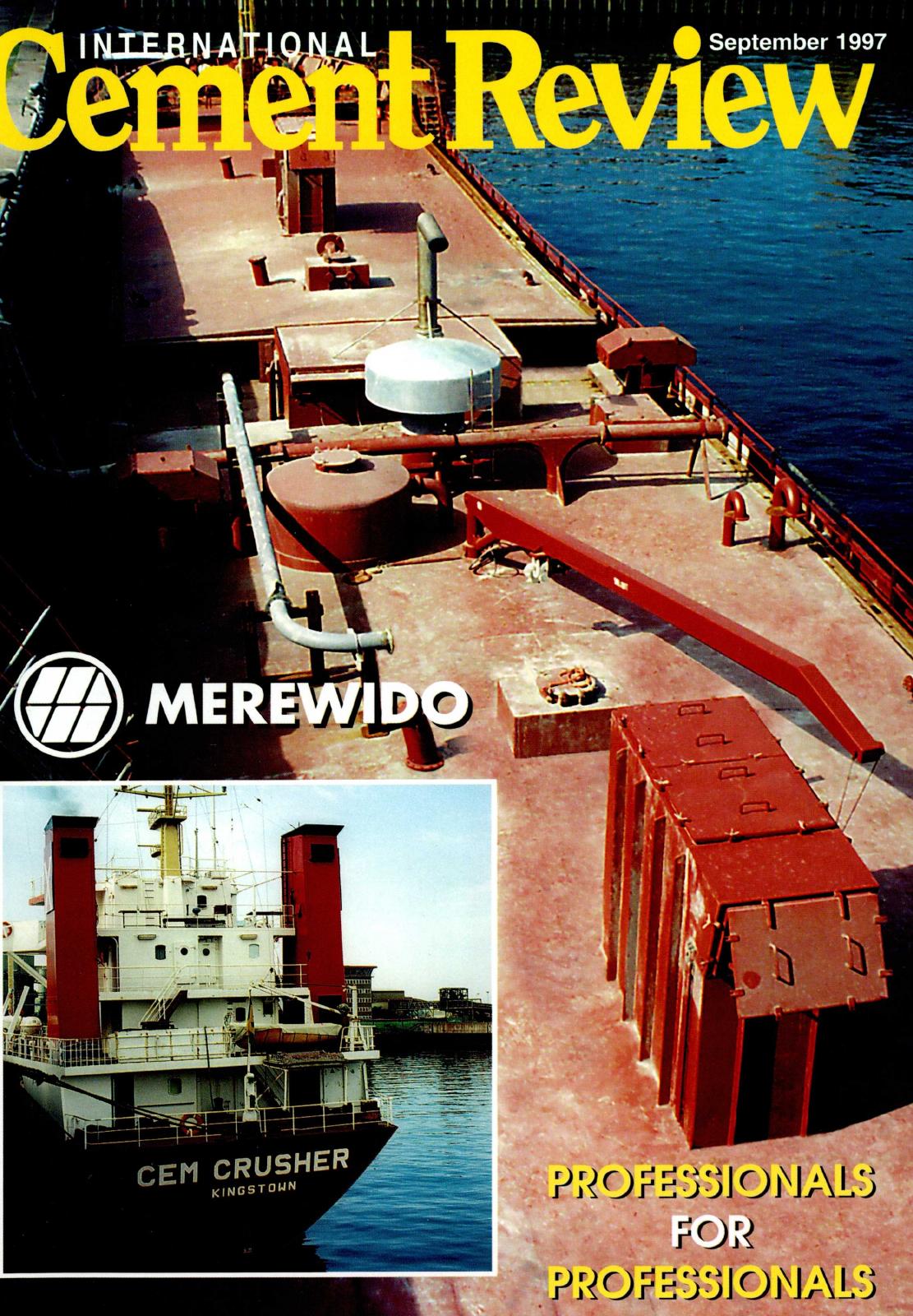 Cover of International Cement Review - September 1997