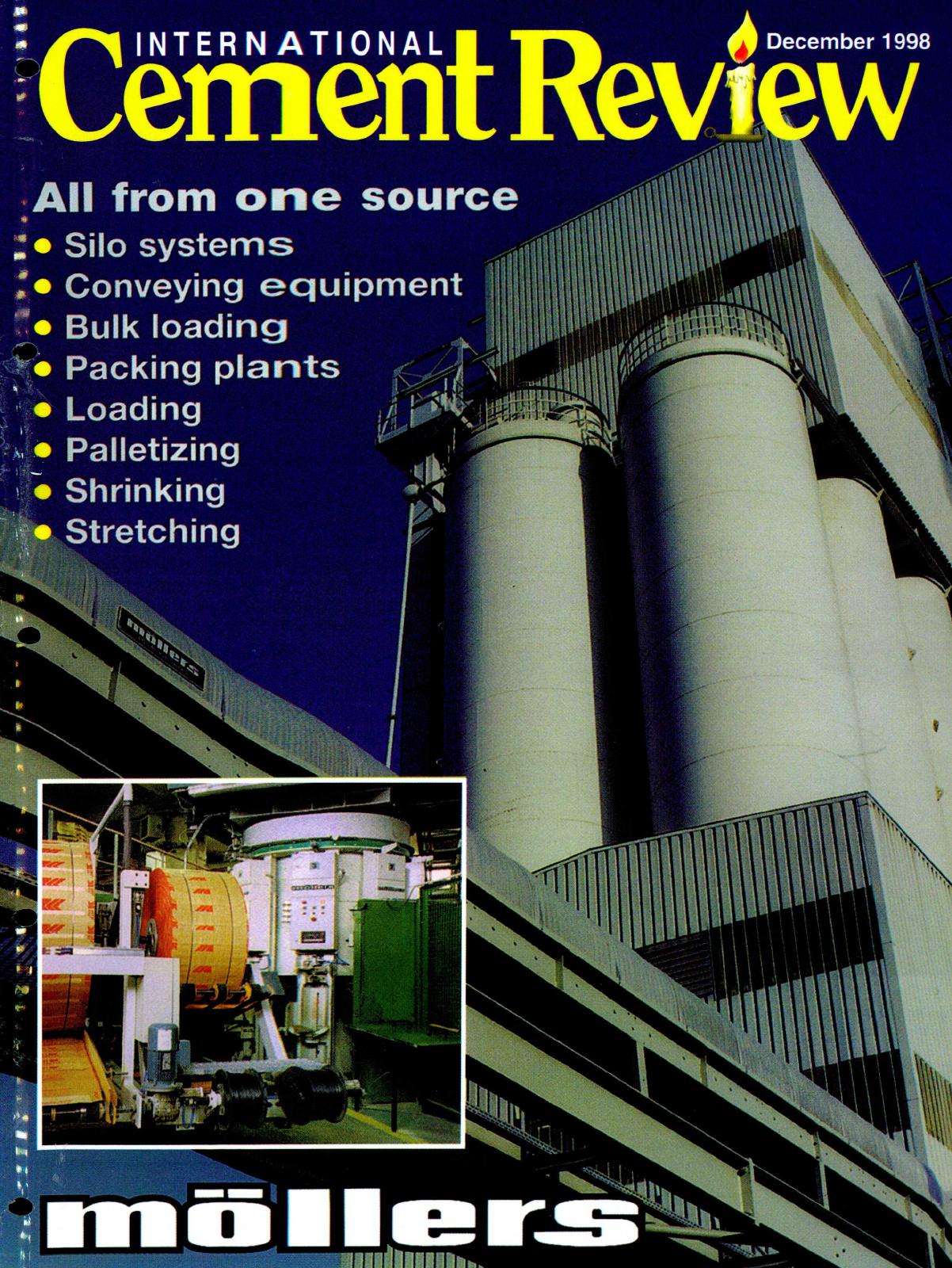 Cover of International Cement Review - December 1998