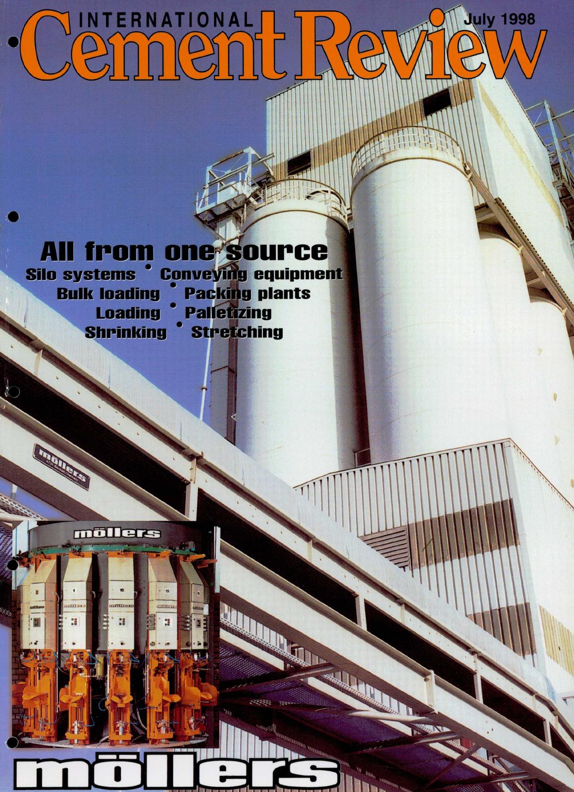 Cover of International Cement Review - July 1998