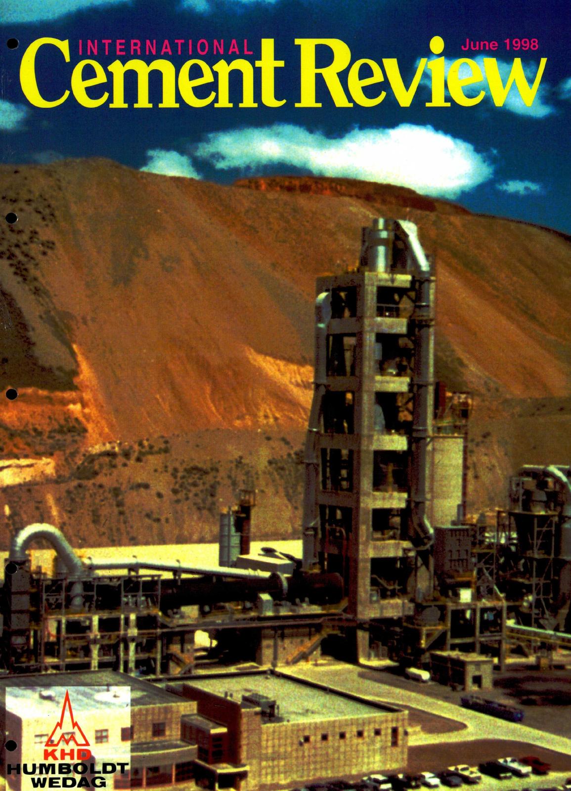 Cover of International Cement Review - June 1998