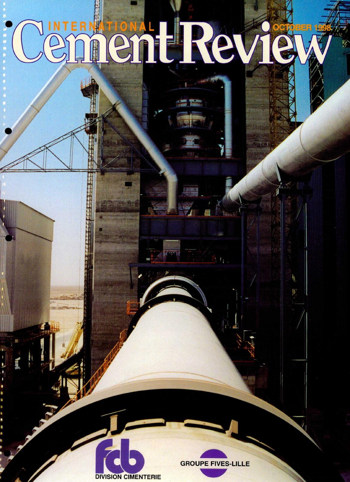 Cover of International Cement Review - October 1998