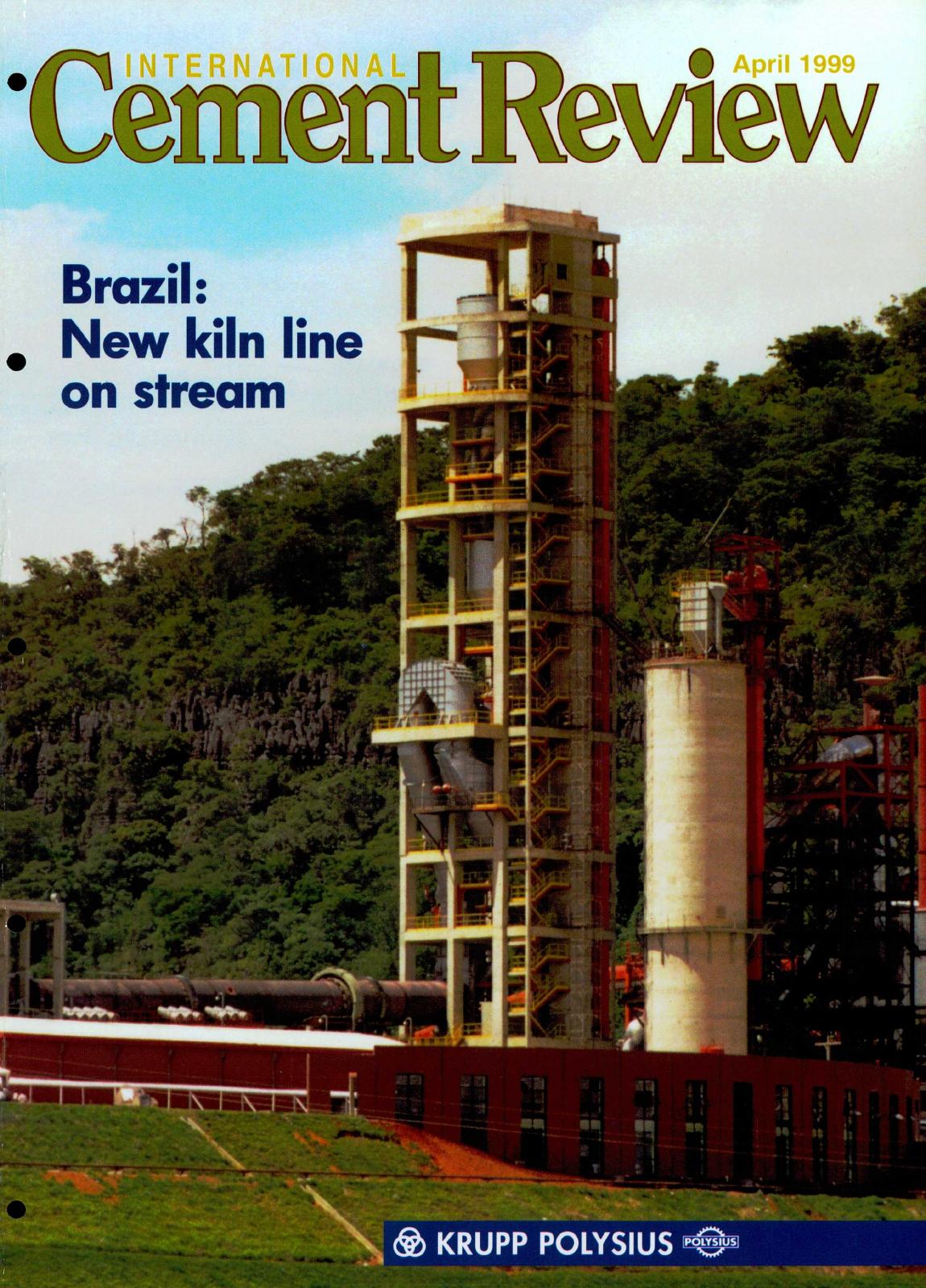 Cover of International Cement Review - April 1999