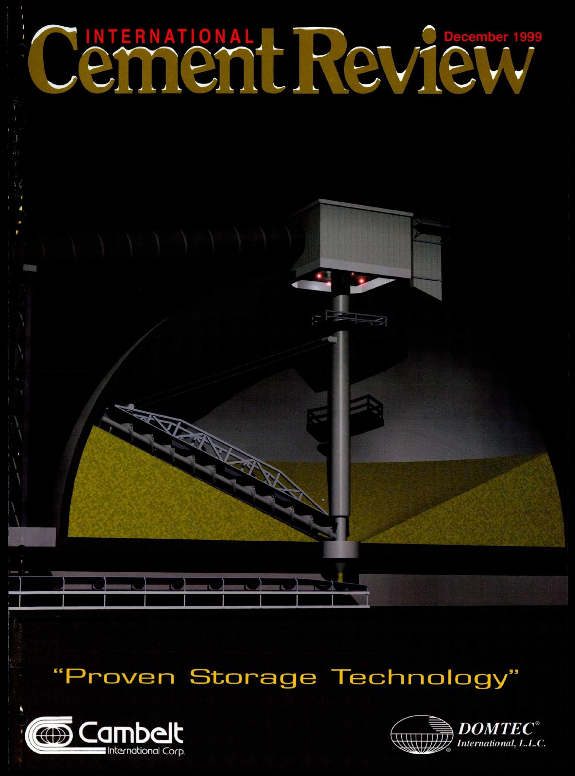 Cover of International Cement Review - December 1999
