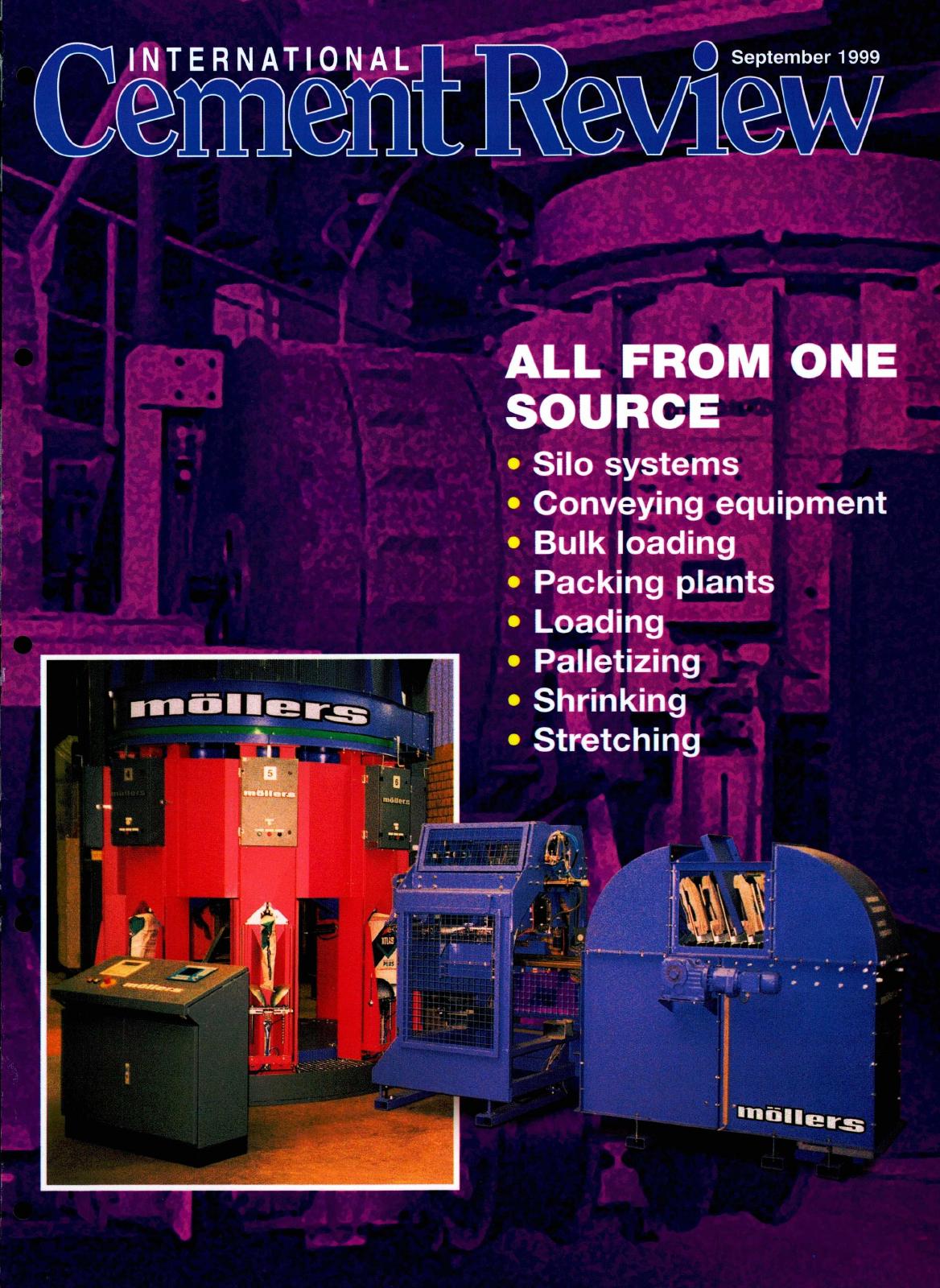 Cover of International Cement Review - September 1999