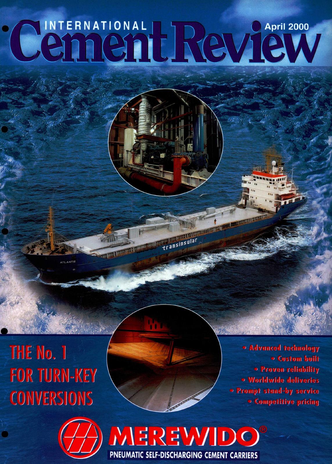Cover of International Cement Review - April 2000