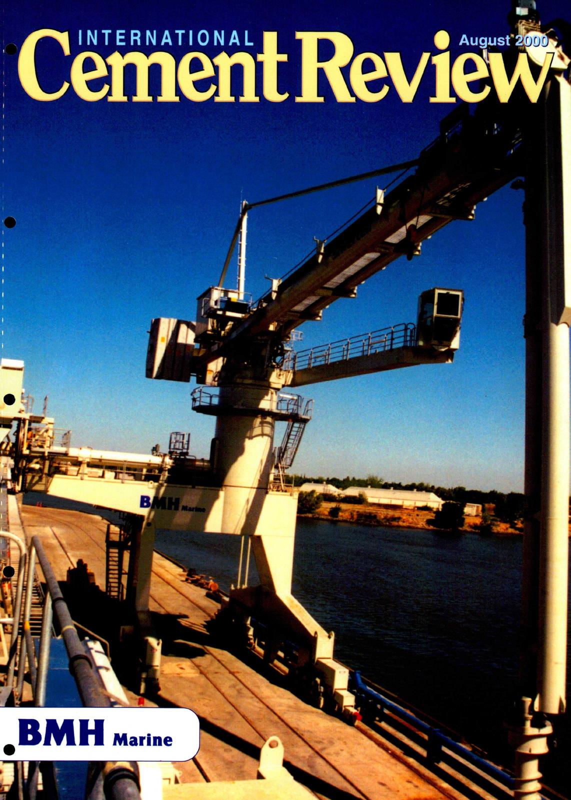 Cover of International Cement Review - August 2000