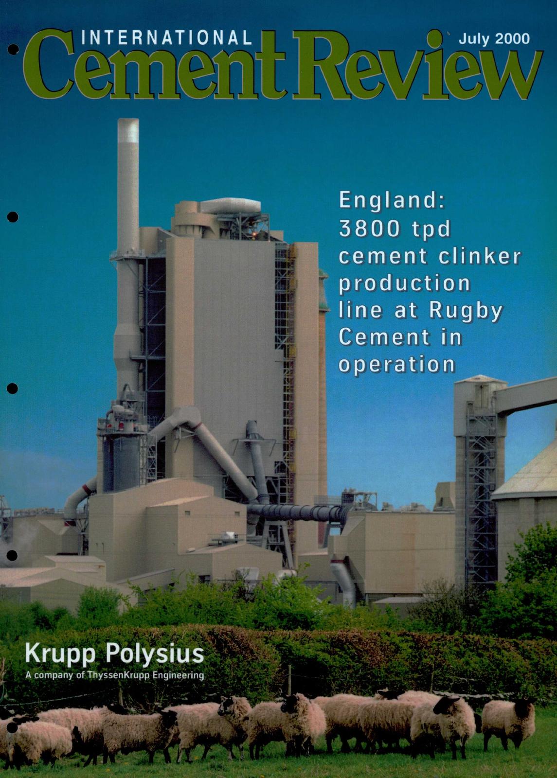 Cover of International Cement Review - July 2000