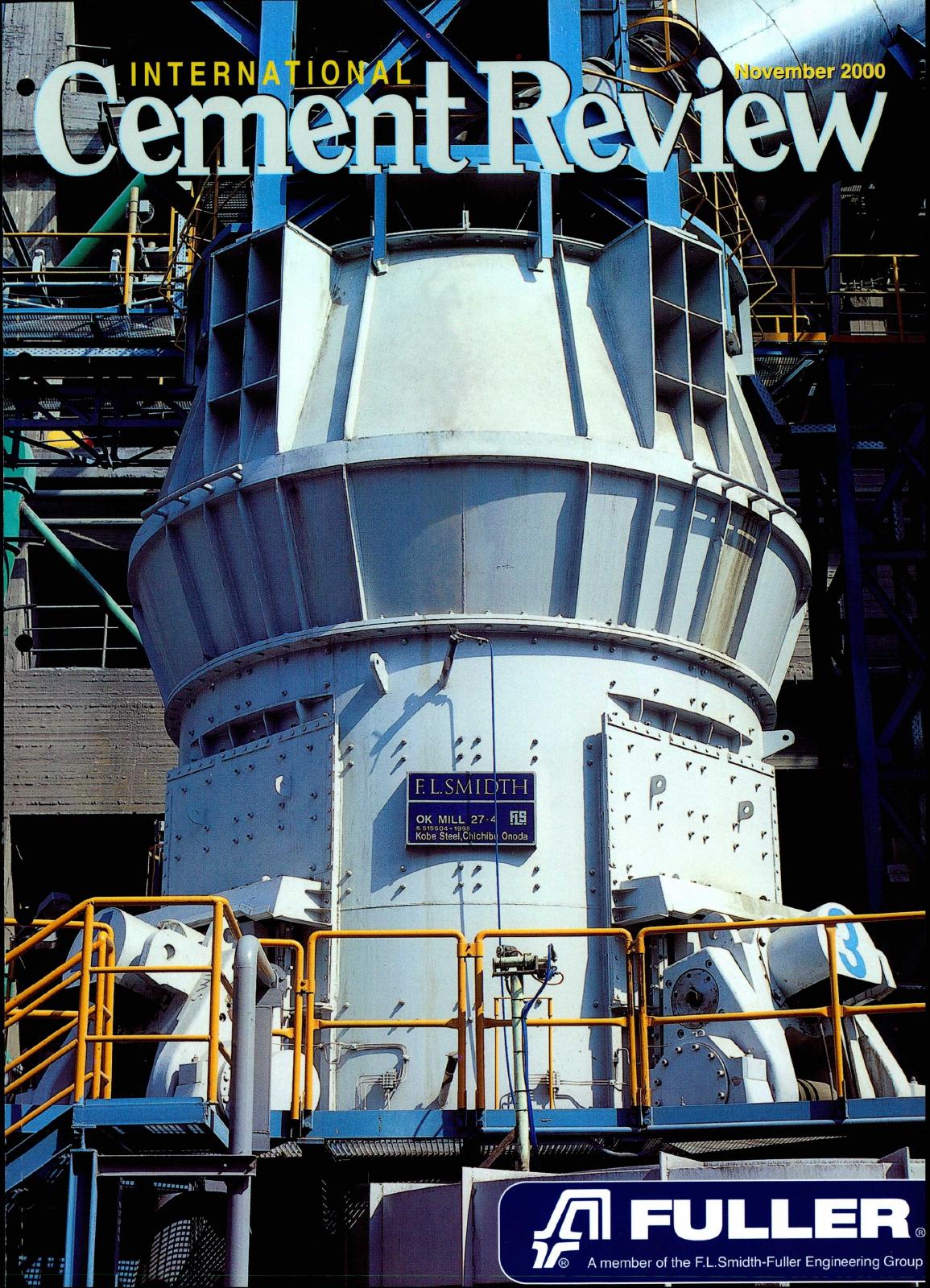 Cover of International Cement Review - November 2000