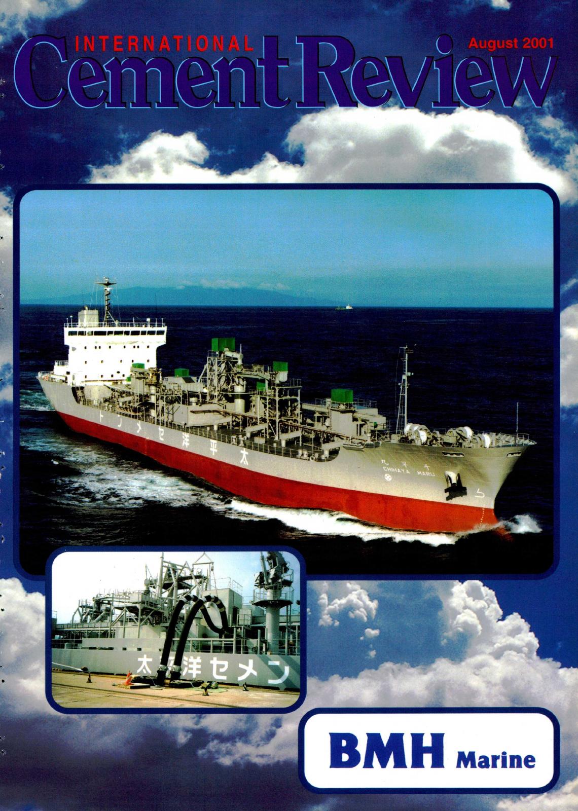 Cover of International Cement Review - August 2001
